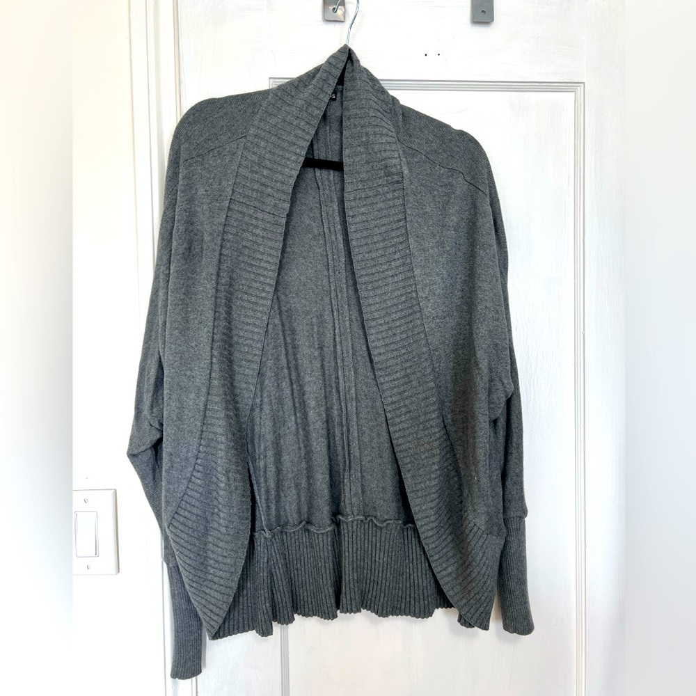 Express gray cardigan